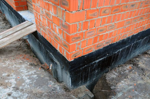 Brick Foundation Waterproofing in Plymouth